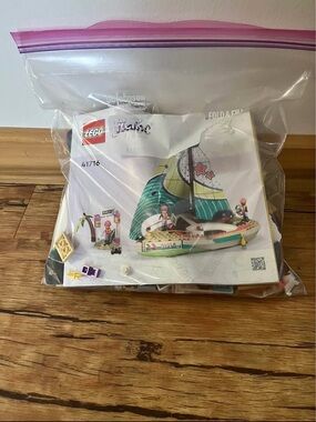 Lego Friends Pink and Teal Sailboat Set
